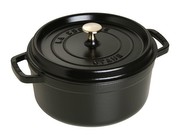 Staub Cocotte black casserole 24 cm Staub Cocotte black casserole 24 cm