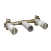 Hansgrohe Base Unit for 3-Hole Wall Mixer Concealed Installation Hansgrohe Base Unit for 3-Hole Wall Mixer Concealed Installation