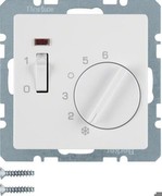 Berker Room temperature controller with normally closed contact 20306089 Berker Room temperature controller with normally closed contact 20306089