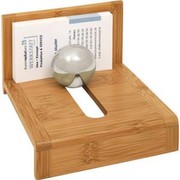 Wedo 611407 - Bamboo business card holder Wedo 611407 - Bamboo business card holder