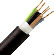 KOPP SB 1574.1004.2 Cable NYY 5 x 1.5 mm², 10 m black KOPP SB 1574.1004.2 Cable NYY 5 x 1.5 mm², 10 m black