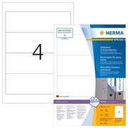 HERMA binder labels "Movables" 192 x 61 mm, white HERMA binder labels "Movables" 192 x 61 mm, white