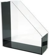 Wedo 601301 - Acrylic Desk Organizer, Clear Black Wedo 601301 - Acrylic Desk Organizer, Clear Black