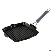Staub 1202123 Square grill pan with silicone handle 24 x 24 cm black Staub 1202123 Square grill pan with silicone handle 24 x 24 cm black
