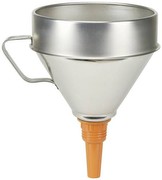 ZEUS Funnel Tinplate with Sieve 200mm 3.20l Pressol 1 Piece ZEUS Funnel Tinplate with Sieve 200mm 3.20l Pressol 1 Piece