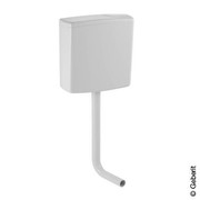 Geberit AP flush tank AP140 with flush stop flushing, for pressure flush valve (white) Geberit AP flush tank AP140 with flush stop flushing, for pressure flush valve (white)
