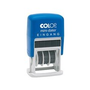 COLOP MiniDater S 160/L1/S160/L1 5 x 25 mm, 4 mm pad red/blue entrance COLOP MiniDater S 160/L1/S160/L1 5 x 25 mm, 4 mm pad red/blue entrance