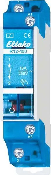 Switching relay for row electronic ballast R12-100-230V - Eltako Switching relay for row electronic ballast R12-100-230V - Eltako
