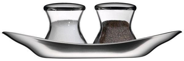 WMF Wagenfeld salt and pepper shaker set, 3-piece WMF Wagenfeld salt and pepper shaker set, 3-piece