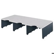 Styrodoc Trio Modular Unit Gray/Black 3 Compartments Styrodoc Trio Modular Unit Gray/Black 3 Compartments