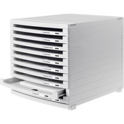 Drawer box Han 1510-0-11 Contur, A4, 10 compartments open, gray/gray Drawer box Han 1510-0-11 Contur, A4, 10 compartments open, gray/gray