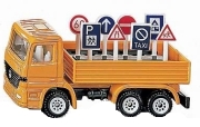Siku Truck with traffic sign Siku Truck with traffic sign