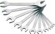 Hazet 10-piece double open-end wrench set 6-32 mm Hazet 10-piece double open-end wrench set 6-32 mm