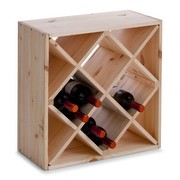 Zeller 13171 Wine Rack Wood / 52 x 25 x 52, Natural Zeller 13171 Wine Rack Wood / 52 x 25 x 52, Natural