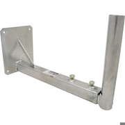 Preisner WWH5075 angle wall bracket steel pipe D=50 Preisner WWH5075 angle wall bracket steel pipe D=50