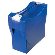 Hanging File Box HAN 1901/14 Swing, 39.7x15.4x34.7cm, blue with light gray clips, 670374 Hanging File Box HAN 1901/14 Swing, 39.7x15.4x34.7cm, blue with light gray clips, 670374