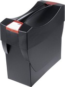 Hanging File Box HAN 1901/13 Swing, 39.7x15.4x34.7cm, black with red clips, 670373 Hanging File Box HAN 1901/13 Swing, 39.7x15.4x34.7cm, black with red clips, 670373