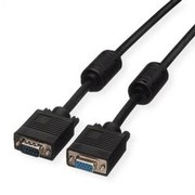 ROLINE VGA Cable Ferrite HD15 M/F 6m ROLINE VGA Cable Ferrite HD15 M/F 6m