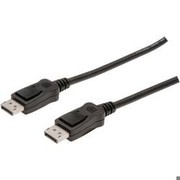 DisplayPort connection cable 5 black DisplayPort connection cable 5 black