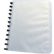 Elba vario-zipp ring binder 61420/61420FL 210x248x20mm colorless contents 25 sleeves Elba vario-zipp ring binder 61420/61420FL 210x248x20mm colorless contents 25 sleeves