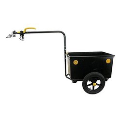 Bicycle trailer 640040 model Maxi, black, 58x39x30 cm Bicycle trailer 640040 model Maxi, black, 58x39x30 cm