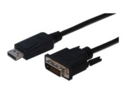 QLTY DisplayPort-DVI 24+1 Cable 5m ST/ST DP 1.2 QLTY DisplayPort-DVI 24+1 Cable 5m ST/ST DP 1.2