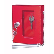 Wedo 10250102X Emergency Key Box Red with Clapper Powder-Coated Steel Sheet, 1 Hook Wedo 10250102X Emergency Key Box Red with Clapper Powder-Coated Steel Sheet, 1 Hook