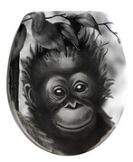 Wenko 18796100 Toilet Seat Monkey - Rustproof Stainless Steel Fixing, Duroplast Wenko 18796100 Toilet Seat Monkey - Rustproof Stainless Steel Fixing, Duroplast