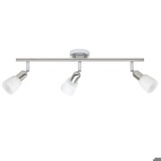 iron/chrome-colored spotlight pipe Sofia, 3-light 55316/77 Brilliant iron/chrome-colored spotlight pipe Sofia, 3-light 55316/77 Brilliant