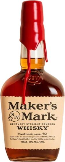 Makers Mark Kentucky Straight Bourbon Whiskey 45% Vol. 0.7 l Makers Mark Kentucky Straight Bourbon Whiskey 45% Vol. 0.7 l