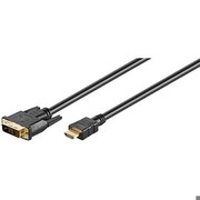 Wentronic HDMI (19-pin to DVI-D plug) 3 m Wentronic HDMI (19-pin to DVI-D plug) 3 m