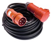 as - Schwabe 60517 CEE Extension Cable 400V / 16A, 10m H07RN-F5G2.5 with Phase Reversal Plug, black as - Schwabe 60517 CEE Extension Cable 400V / 16A, 10m H07RN-F5G2.5 with Phase Reversal Plug, black