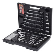KS TOOLS SWITCH GEARplus WRENCH AND SOCKET SET 30pcs 8-19mm + 6x Adapter, PE Case KS TOOLS SWITCH GEARplus WRENCH AND SOCKET SET 30pcs 8-19mm + 6x Adapter, PE Case