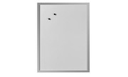 Herlitz 10524627 Whiteboard and Magnetic Board Writing Board 40 x 60 cm White with Silver Wooden Fra Herlitz 10524627 Whiteboard and Magnetic Board Writing Board 40 x 60 cm White with Silver Wooden Fra