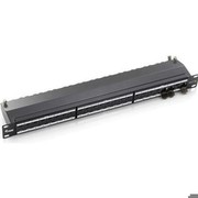 Equip Cat.6a Patch Panel 24-Port 1U 19 Light Gray (RAL7035) 326524 Equip Cat.6a Patch Panel 24-Port 1U 19 Light Gray (RAL7035) 326524