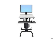 Ergotron WorkFit-C Single HD convert to Dual / LCD Size Ergotron WorkFit-C Single HD convert to Dual / LCD Size