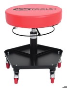 KS TOOLS Workshop Stool with Height Adjustment Mobile, Round Tray KS TOOLS Workshop Stool with Height Adjustment Mobile, Round Tray