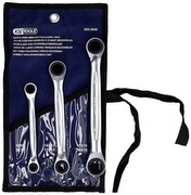 KS TOOLS DOPPELRING GEARplus wrench set 3-piece QUADRO in polyester pouch KS TOOLS DOPPELRING GEARplus wrench set 3-piece QUADRO in polyester pouch