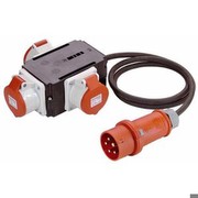 as - Schwabe 60529 MIXO Power Distributor 400V / 32A, 1.5m H07RN-F 5G4, black, IP44 Commercial as - Schwabe 60529 MIXO Power Distributor 400V / 32A, 1.5m H07RN-F 5G4, black, IP44 Commercial