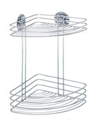 Wenko Turbo-Loc Shower Shelf Steel Wenko Turbo-Loc Shower Shelf Steel