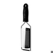 Microplane Grater fine Gourmet stainless steel/ plastic combined black Microplane Grater fine Gourmet stainless steel/ plastic combined black