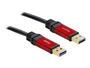 DELOCK Cable USB 3.0 Red A-A Male/Male 3.0m DELOCK Cable USB 3.0 Red A-A Male/Male 3.0m
