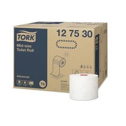 Tork Advanced Toilet Paper Compact T6 2-ply 10cm x 100m 1 Carton = 27 Rolls Tork Advanced Toilet Paper Compact T6 2-ply 10cm x 100m 1 Carton = 27 Rolls