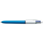 Bic four-color ballpoint pen, ink colors red, green, blue, and black Bic four-color ballpoint pen, ink colors red, green, blue, and black