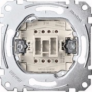 Merten MEG3112-0000 Switch Insert, 2-pole, 10 AX, AC 250 V, Plug Terminals Merten MEG3112-0000 Switch Insert, 2-pole, 10 AX, AC 250 V, Plug Terminals