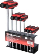 KS TOOLS ERGOTORQUEplus T-handle pin wrench set, 8-piece, 2-10mm KS TOOLS ERGOTORQUEplus T-handle pin wrench set, 8-piece, 2-10mm