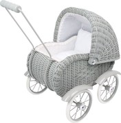 Small Foot Company 8771 - Doll Pram Wicker Small Foot Company 8771 - Doll Pram Wicker