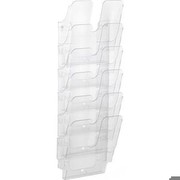 DURABLE Brochure Holder FLEXIPLUS, 6 x DIN A4, transparent, 1 set, 1700008401 DURABLE Brochure Holder FLEXIPLUS, 6 x DIN A4, transparent, 1 set, 1700008401