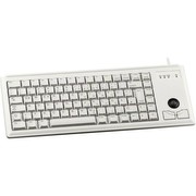 Cherry SLIMLINE light grey keyboard with trackball Cherry SLIMLINE light grey keyboard with trackball