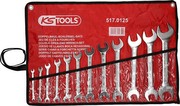 KS TOOLS CLASSIC Double Open-End Wrench Set, 12 pcs, 6x7-30x32mm KS TOOLS CLASSIC Double Open-End Wrench Set, 12 pcs, 6x7-30x32mm
